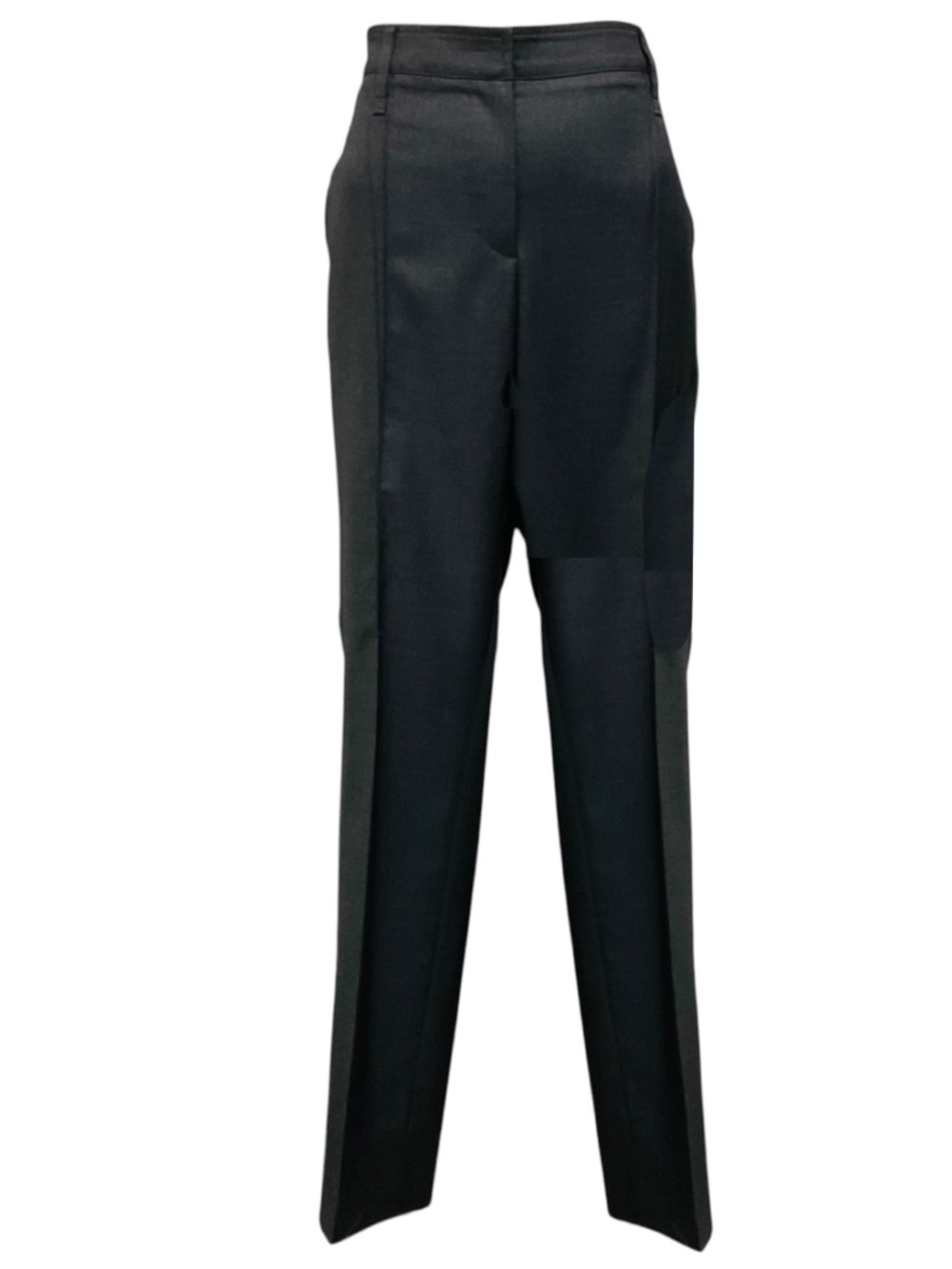 BRUNELLO CUCINELLI CHARCOAL GREY TAILORED TROUSERS / PANTS